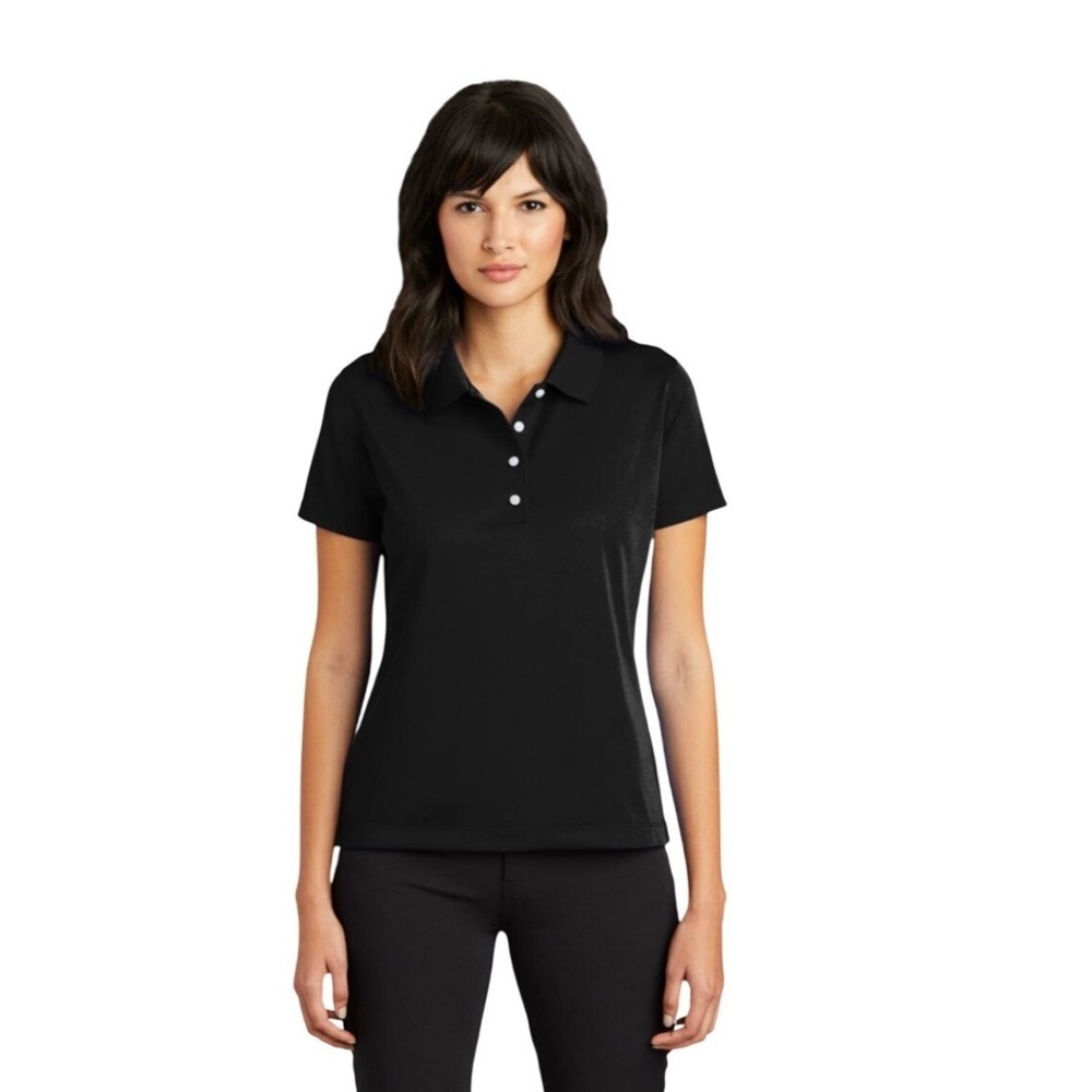 Nike Golf‎ Women Tech Basic Dri-FIT Polo Shirt Black 203697-010 Large NWT